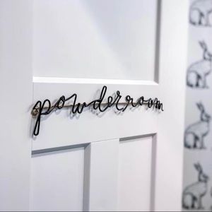 Hearth & Hand Powder Room Wall Decor